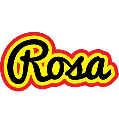 Rosa flaming logo