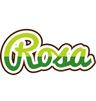 Rosa golfing logo