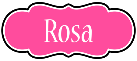 Rosa invitation logo