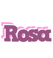 Rosa relaxing logo