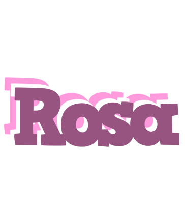 Rosa relaxing logo