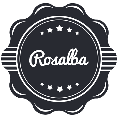 Rosalba badge logo