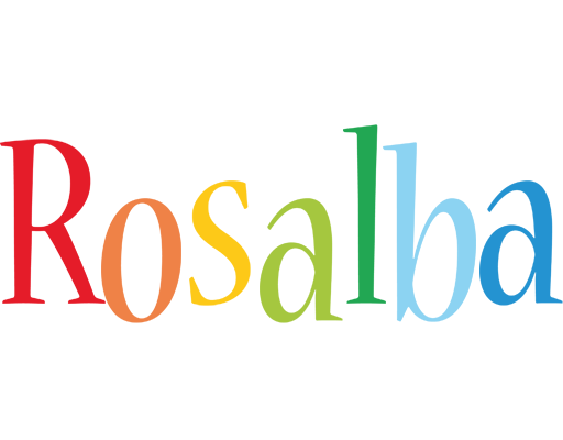 Rosalba birthday logo