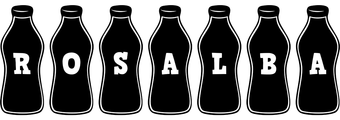 Rosalba bottle logo