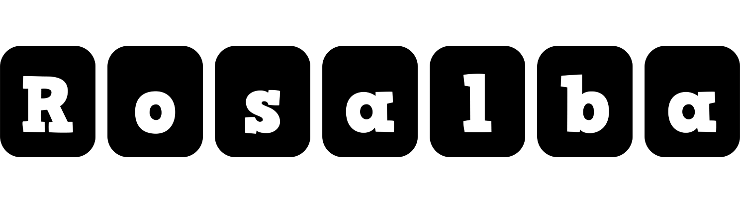 Rosalba box logo