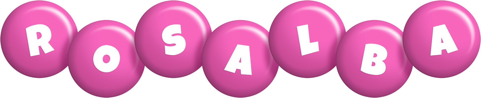 Rosalba candy-pink logo