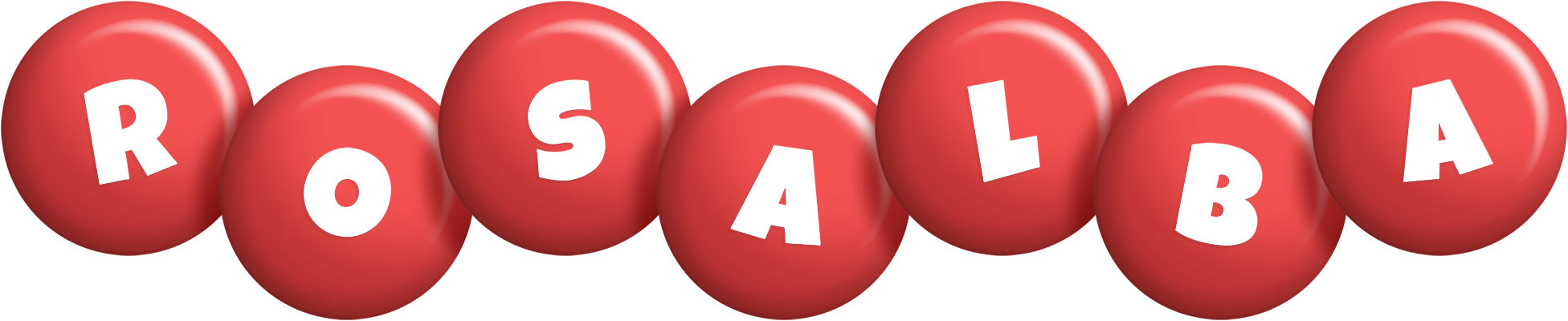 Rosalba candy-red logo