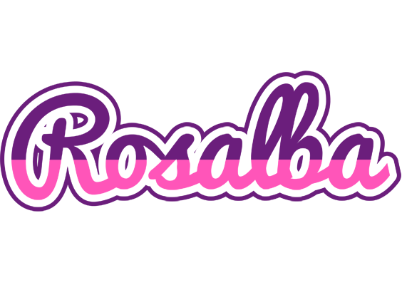 Rosalba cheerful logo