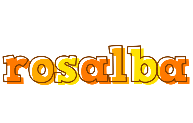Rosalba desert logo