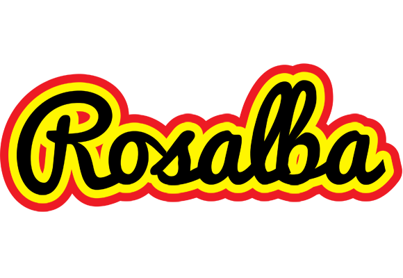 Rosalba flaming logo