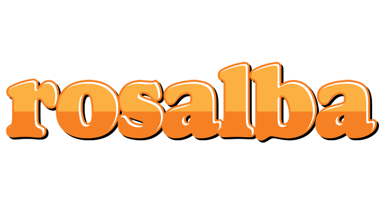 Rosalba orange logo