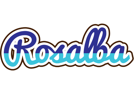 Rosalba raining logo