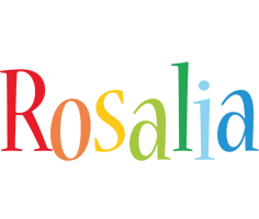 Rosalia birthday logo