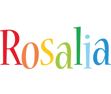 Rosalia birthday logo