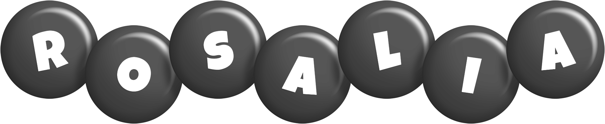 Rosalia candy-black logo