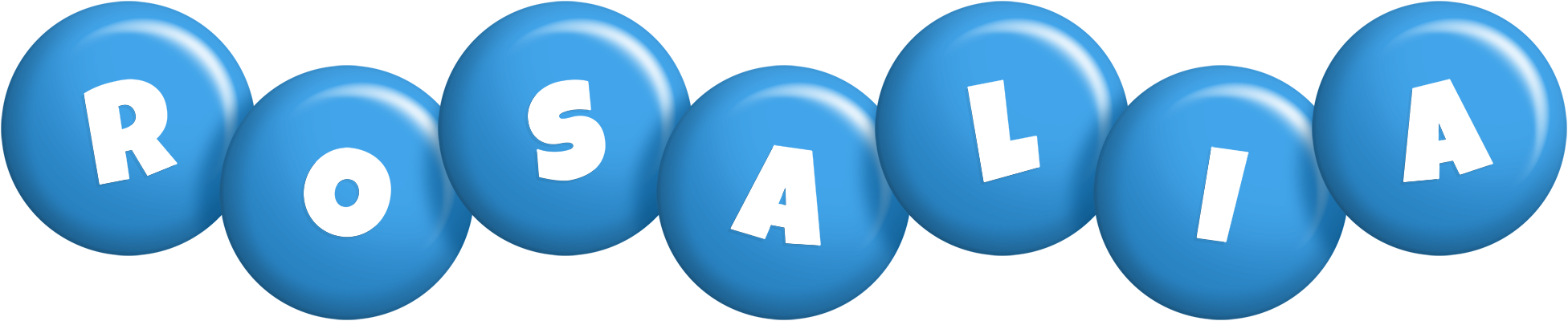 Rosalia candy-blue logo