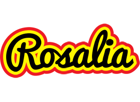 Rosalia flaming logo