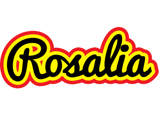 Rosalia flaming logo