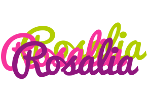 Rosalia flowers logo