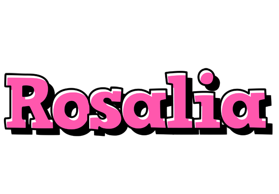 Rosalia girlish logo