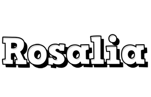 Rosalia snowing logo