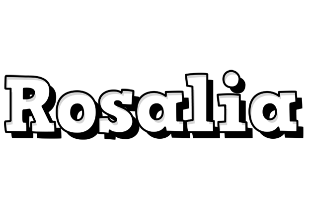 Rosalia snowing logo