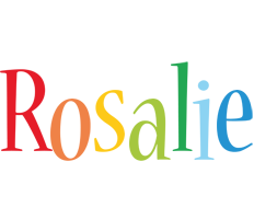 Rosalie birthday logo