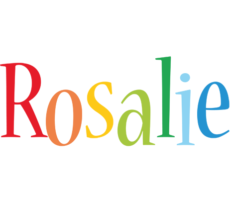 Rosalie birthday logo