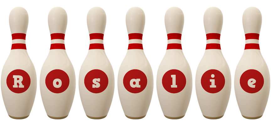Rosalie bowling-pin logo