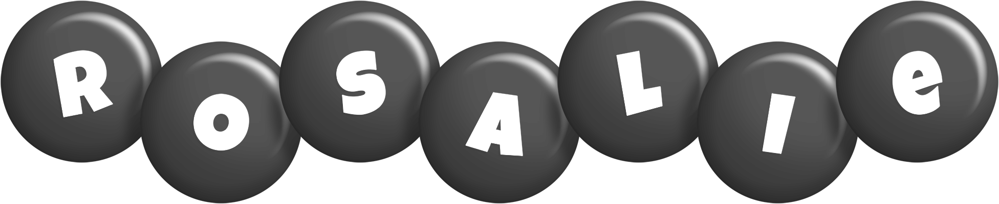 Rosalie candy-black logo