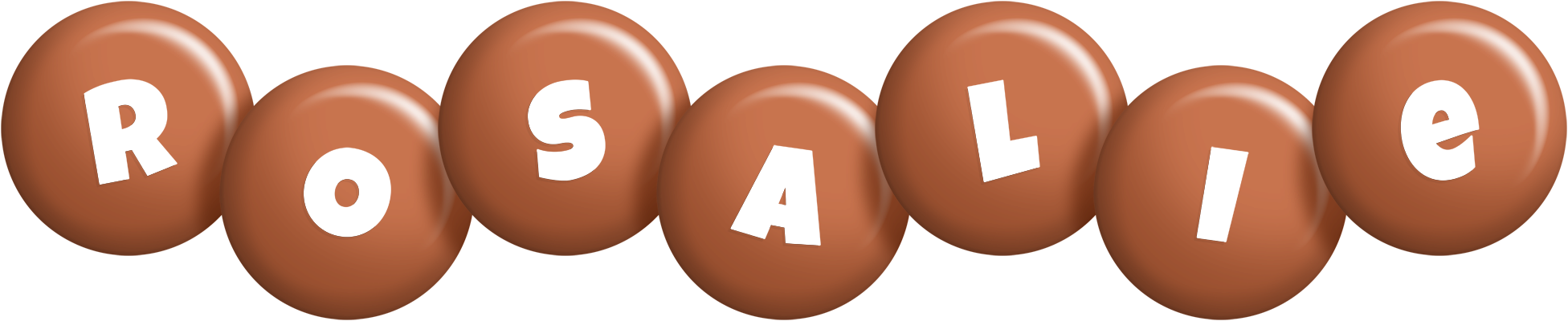 Rosalie candy-brown logo