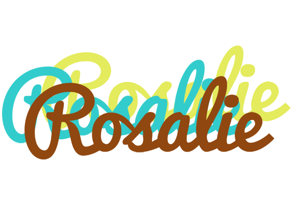 Rosalie cupcake logo