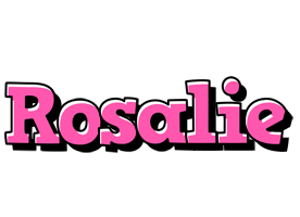 Rosalie girlish logo