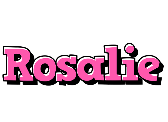 Rosalie girlish logo