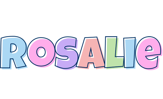 Rosalie pastel logo