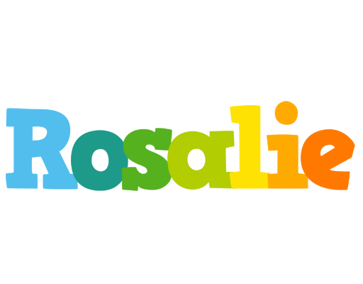 Rosalie rainbows logo