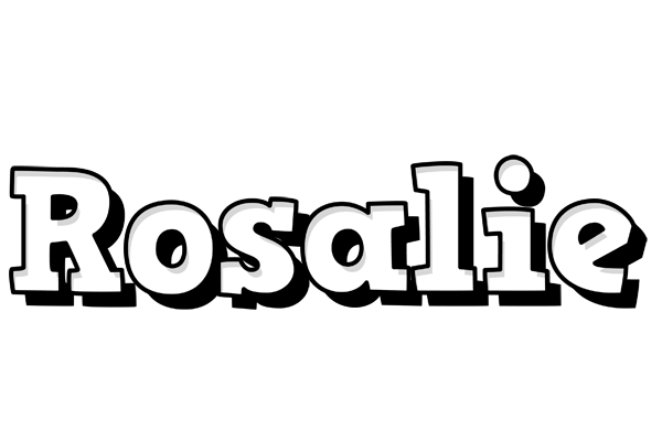 Rosalie snowing logo