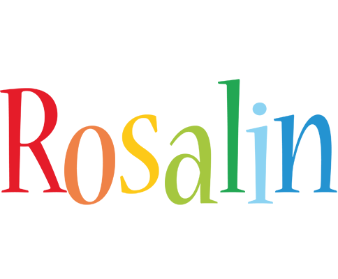 Rosalin birthday logo