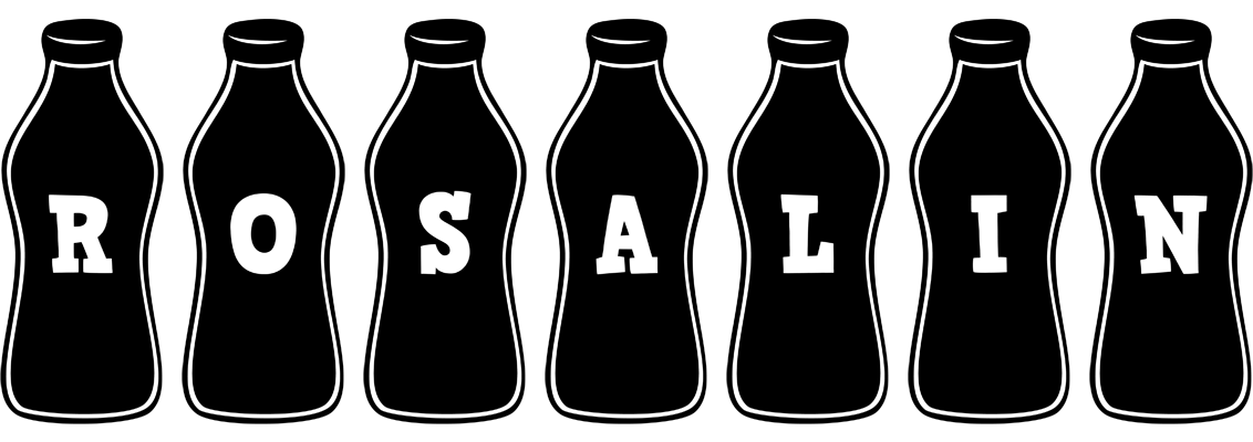Rosalin bottle logo