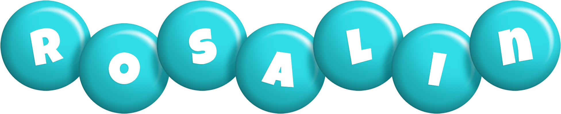 Rosalin candy-azur logo