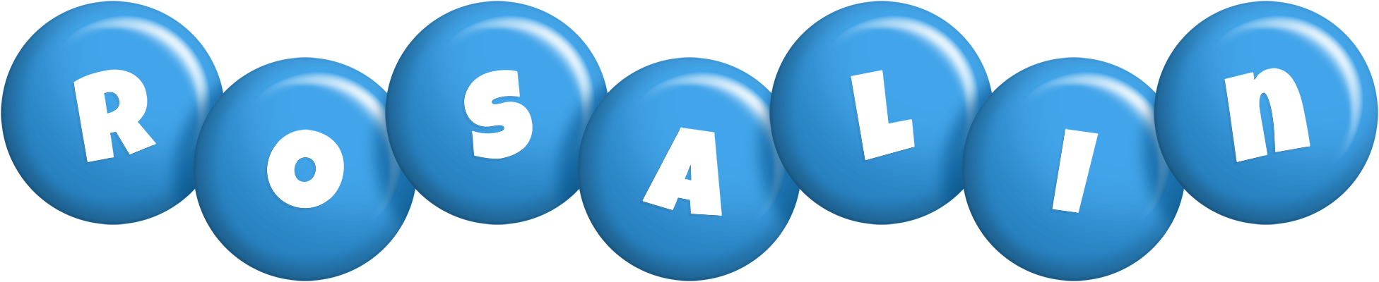 Rosalin candy-blue logo