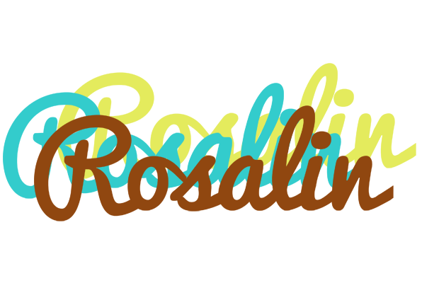 Rosalin cupcake logo