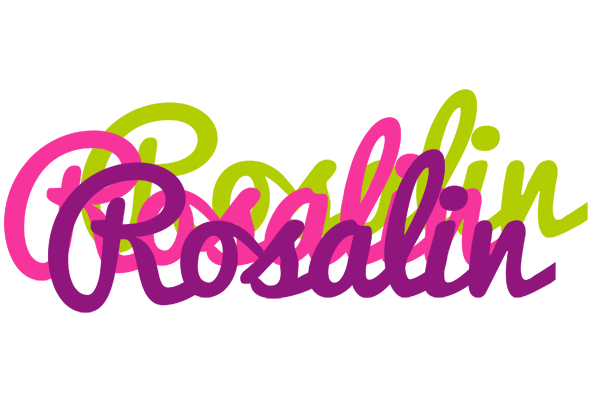 Rosalin flowers logo