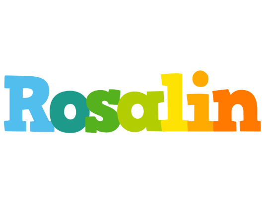 Rosalin rainbows logo