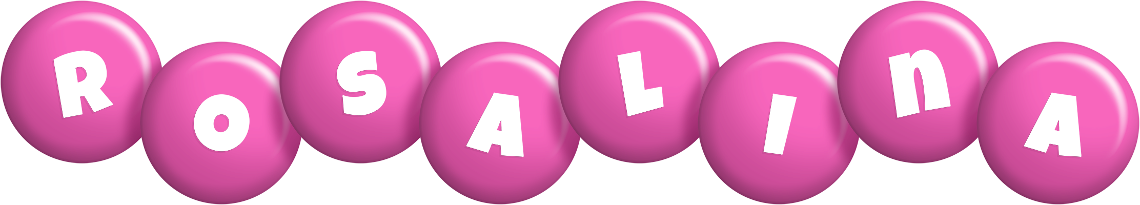 Rosalina candy-pink logo