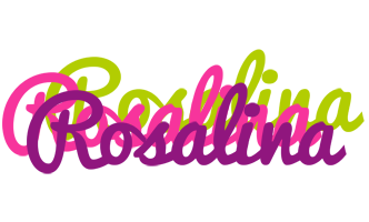 Rosalina flowers logo