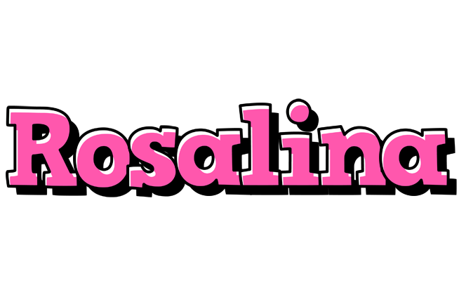 Rosalina girlish logo
