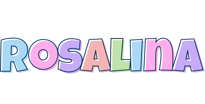 Rosalina pastel logo