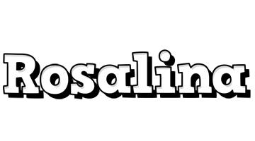 Rosalina snowing logo