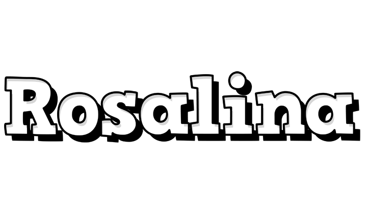 Rosalina snowing logo